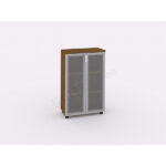 120'Lik Cam Kapaklı Dosya Dolabı