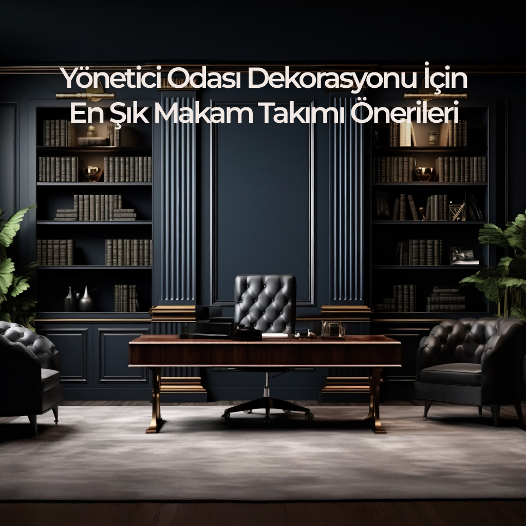 Yonetici Odasi Dekorasyonu Icin En Sik Makam Takimi Onerileri
