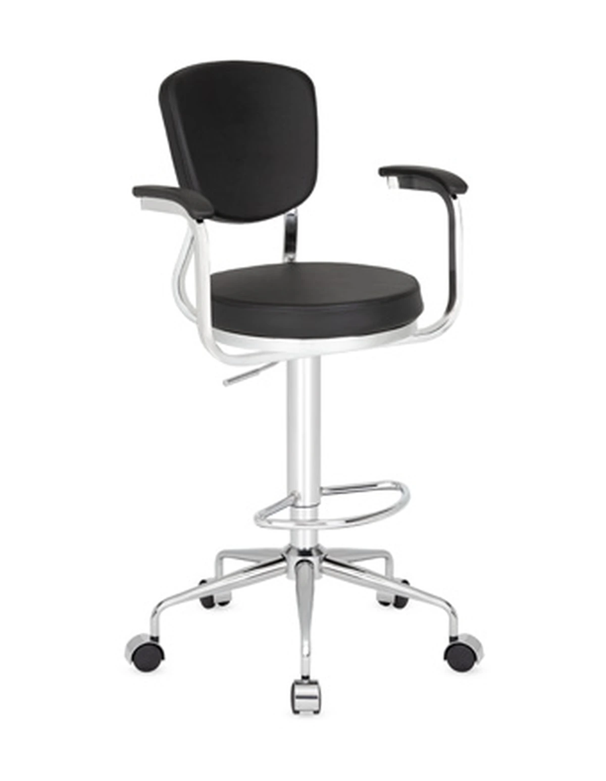 Kale-Ofis-Bar-732-Mercan Mercan 732 Kollu Yıldız Ayaklı Bar Taburesi - Görsel 1