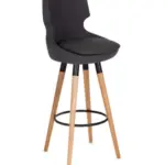 Zaga Junior 816 Ahşap Ayaklı Bar Taburesi