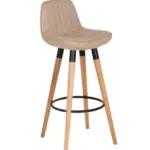 Modüs 863 Ahşap Ayaklı Bar Taburesi