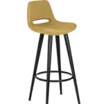 Marin 872 Metal Konik Ayaklı Bar Taburesi