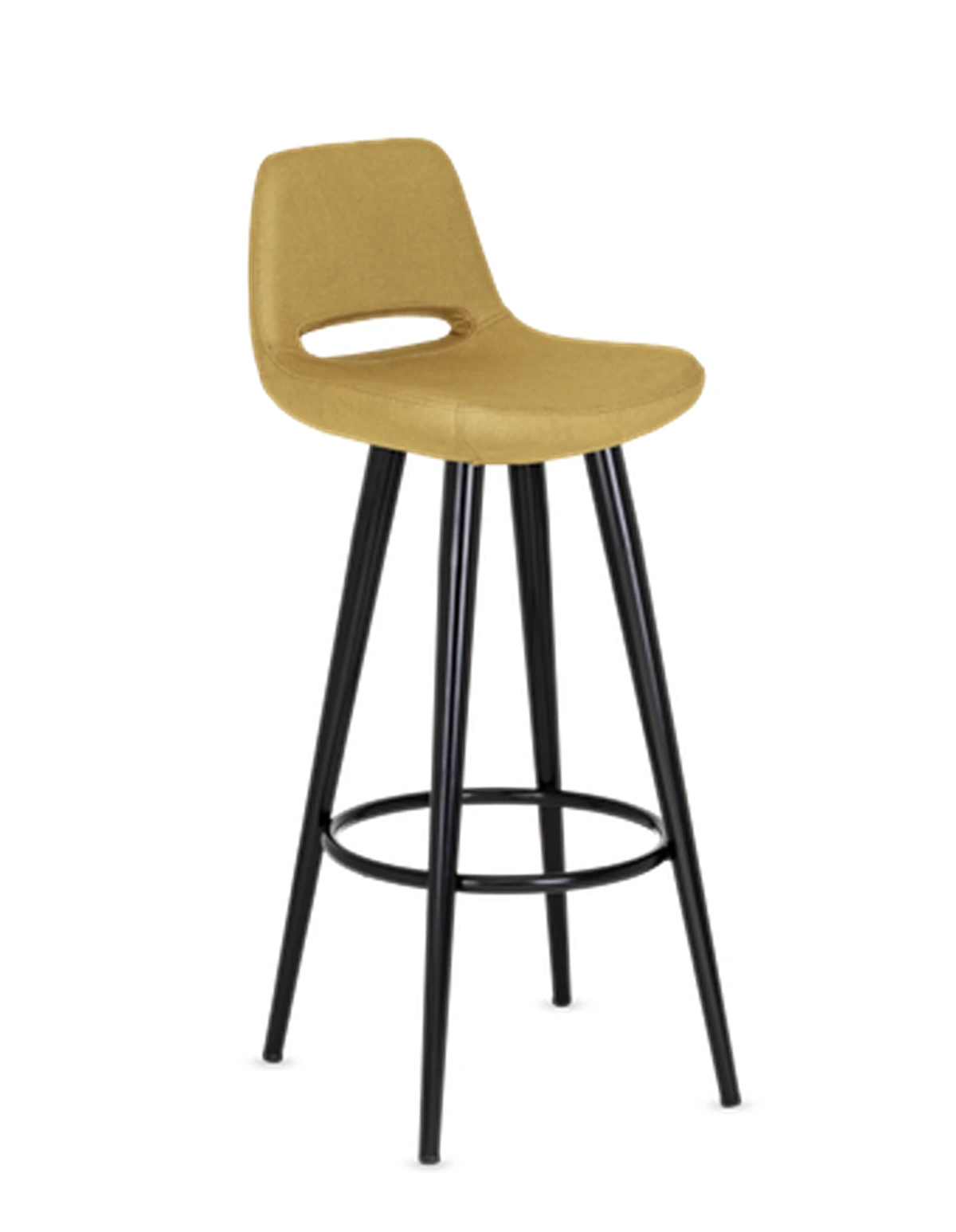 Kale-Ofis-Bar-872-Marin Marin 872 Metal Konik Ayaklı Bar Taburesi - Görsel 1