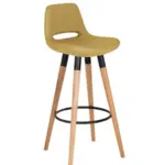 Marin 875 Ahşap Ayaklı Bar Taburesi