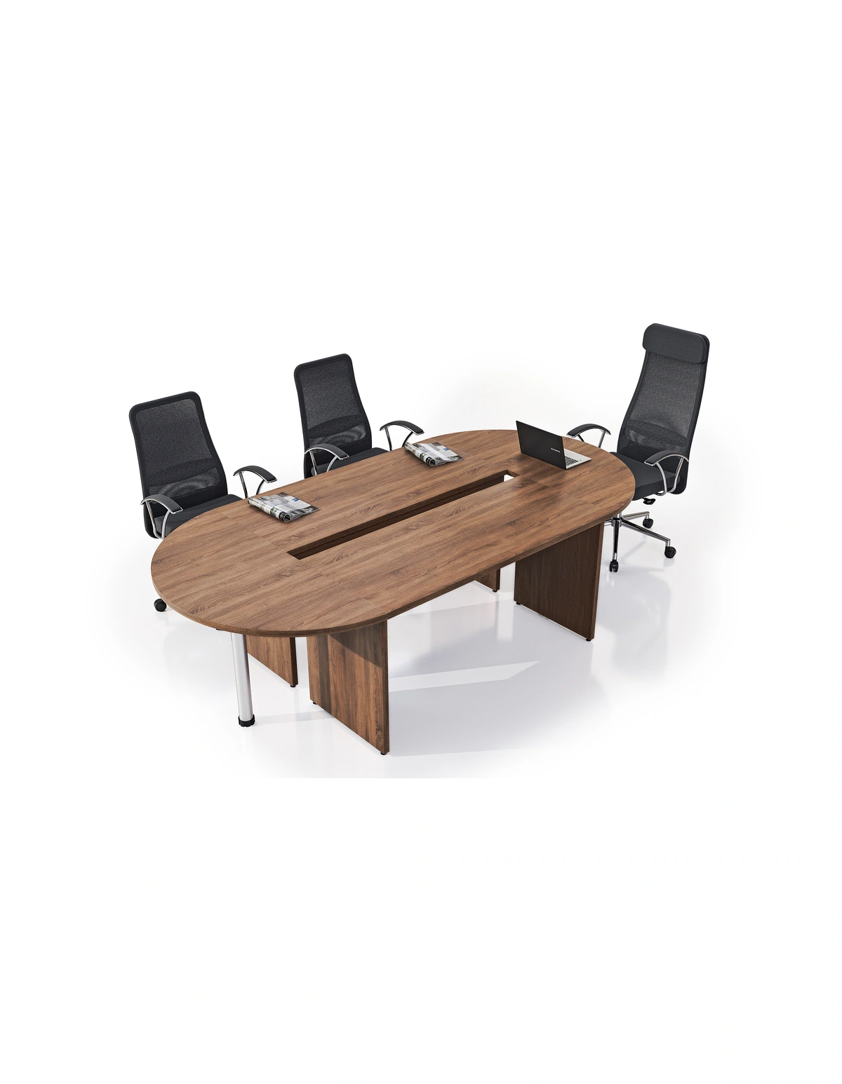 kale-ofis-efor-toplanti-masasi-02-moduler-toplanti-duzeni Efor 260x130 cm metal ayaklı uç modülleriyle toplantı masası